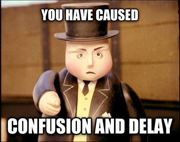 Confusion and delay